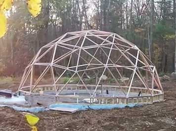Geodesic Aquaponic Greenhouse